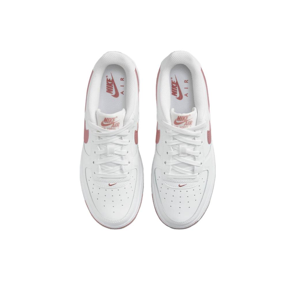 New Nike Air Force 1 Low Summit White Red Stardust GS DV7762-102