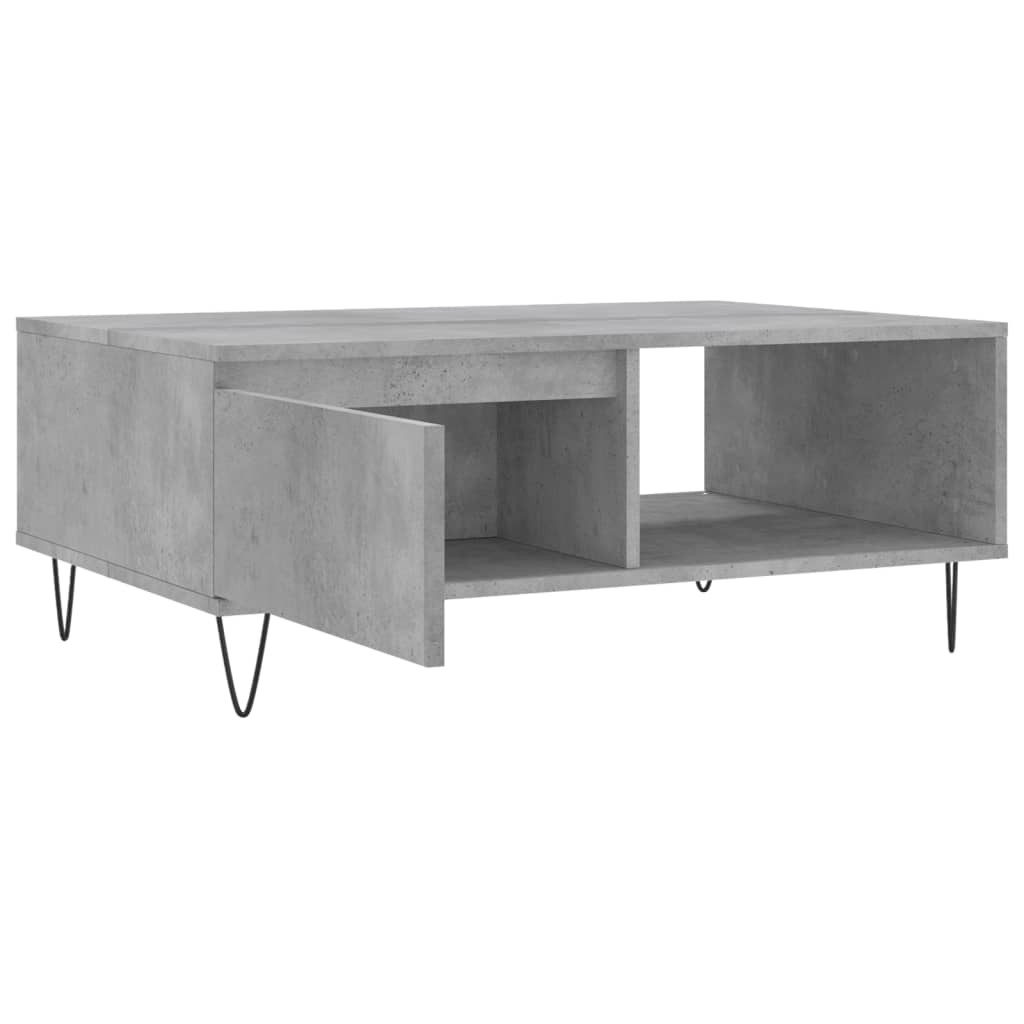  Coffee Table, Concrete Grey, 90x60x35 Cm