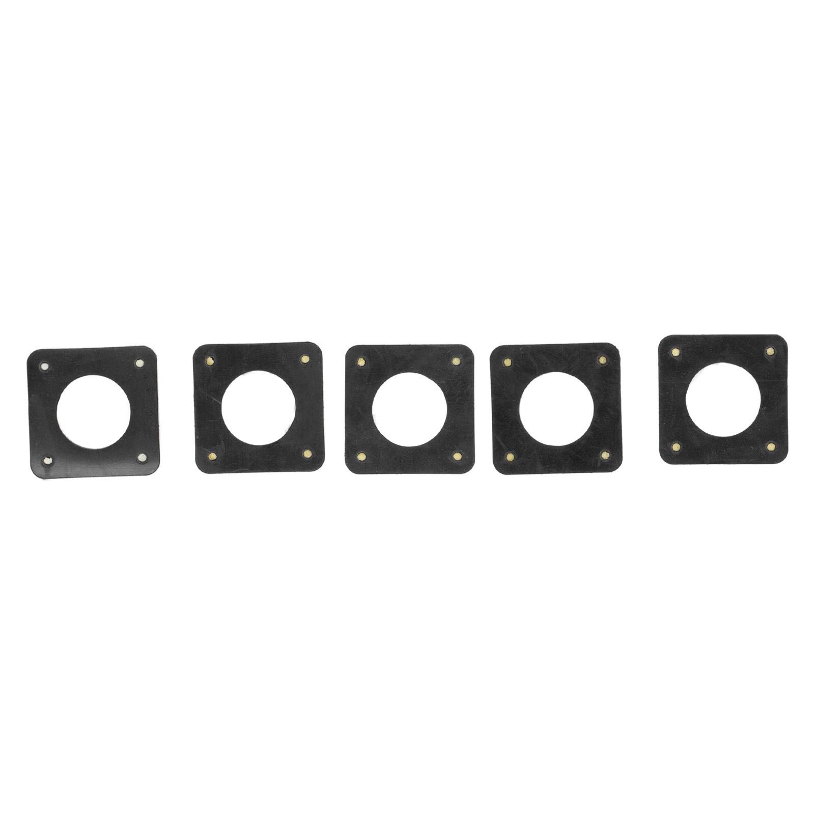 

5Pcs 42 Stepper Motor Damper Silicone Shock Absorber Damping Gasket for 3D Printer 2mm
