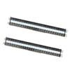 2PCS 660V 15A Wire Barrier Block Rail Type Wiring Terminal Bar Universal for Distribution System