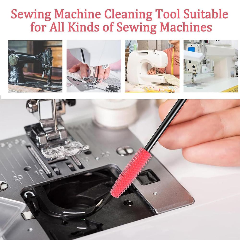 20pcs Reusable Sewing Machine Cleaning Brushes for Internal and Spool Area