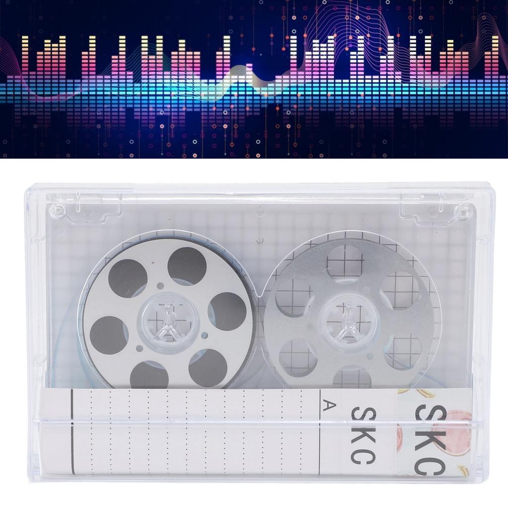 Reel to Reel Blank Cassette Tape 46 Minute Recording Time Low Noise   Blank Music Cassettes for Recording Music