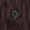 European & American Style Women's Corduroy Blazer and Wide-Leg Pants Set