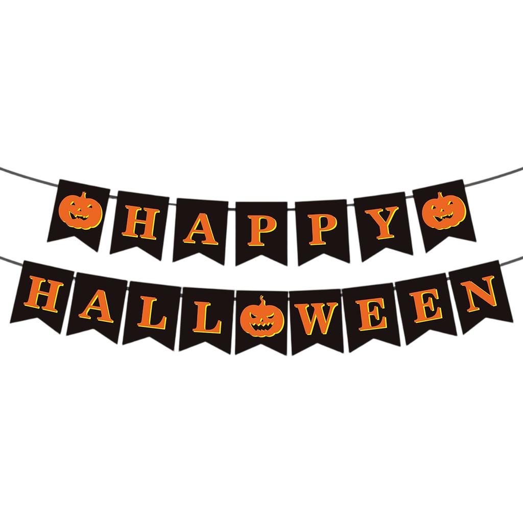 Halloween Party Decoration Flag