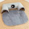 Non-Slip Bottom Cat Tunnel Bed 1pc 3-in-1 Warm Nest Play Mat Home Pet Kennel For Small Medium Cats Dogs Rabbits Pet Supplies