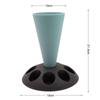Innovate Piping Bag Nozzles Storage Rack Stand with 8 Slots Large Capacity Pastry Bag Mounting Holder Organizer Baking Accessories