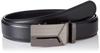 [Atelier365] Business Belt, Genuine Leather Belt (Cowhide), Automatic Locking Key Lock, Rail Stop, Non-Slip, One-Touch Slide Belt, Men's Buckle - B -