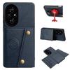 PU Leather Wallet Phone Case for HONOR 200 PRO,200 Multiple Card Slots Dual Metal Button Closure Shockproof Full‑Body Protective Cover