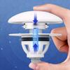 Universal Pop-Up Bathroom Sink Stopper Odor-Resistant Press-To-Close Drain Plug Hair Catcher Strainer for Washbasin Accessories