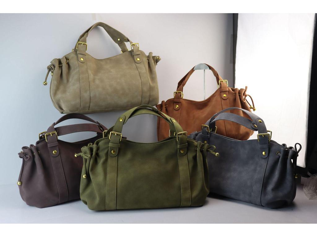 2025 Retro Luxury Drawstring Baguette Shoulder Bag - Pleated Women's Handbag