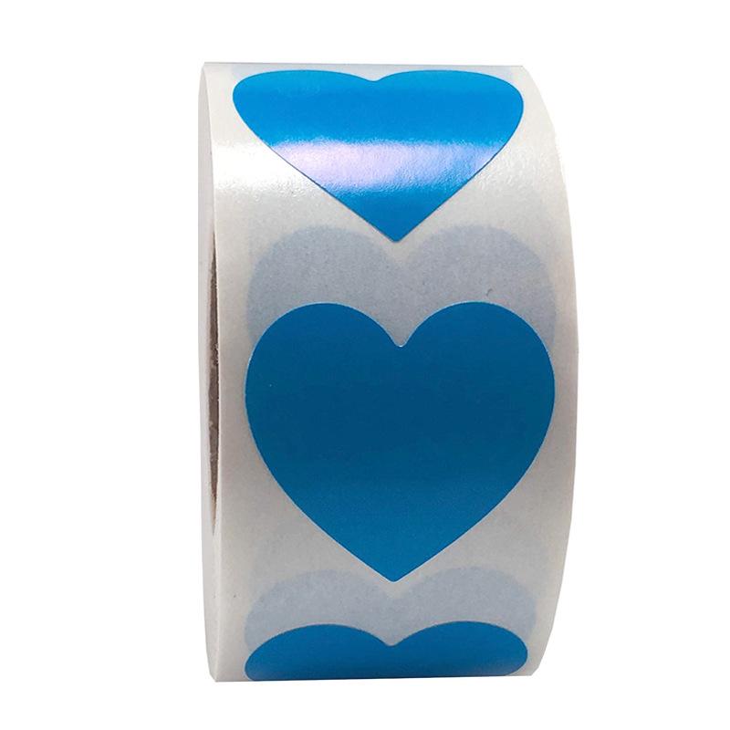 Rotolo di Adesivi a Cuore per San Valentino - Adesivi Rotondi Adesivi Sigillanti a Forma di Cuore per Regali di Matrimonio. Vendita Calda!