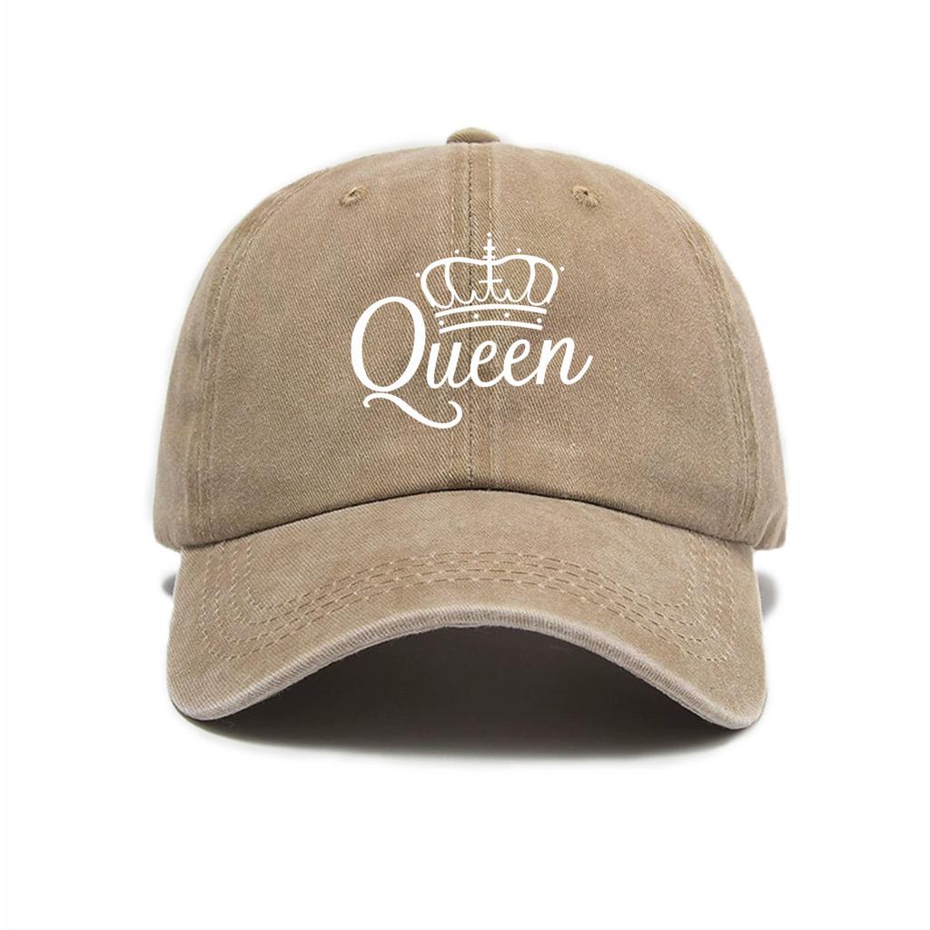 1pc Retro Washed Soft Top Baseball Caps,Unisex Outdoor Sunshade Hip-Hop Hat with Old Letter Printing,Fitted with Buckle Closure
