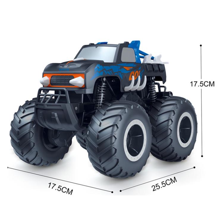 IQ0EM Amphibious Off-Road Stunt RC Car: High-Speed Big Foot, Drifting Climber