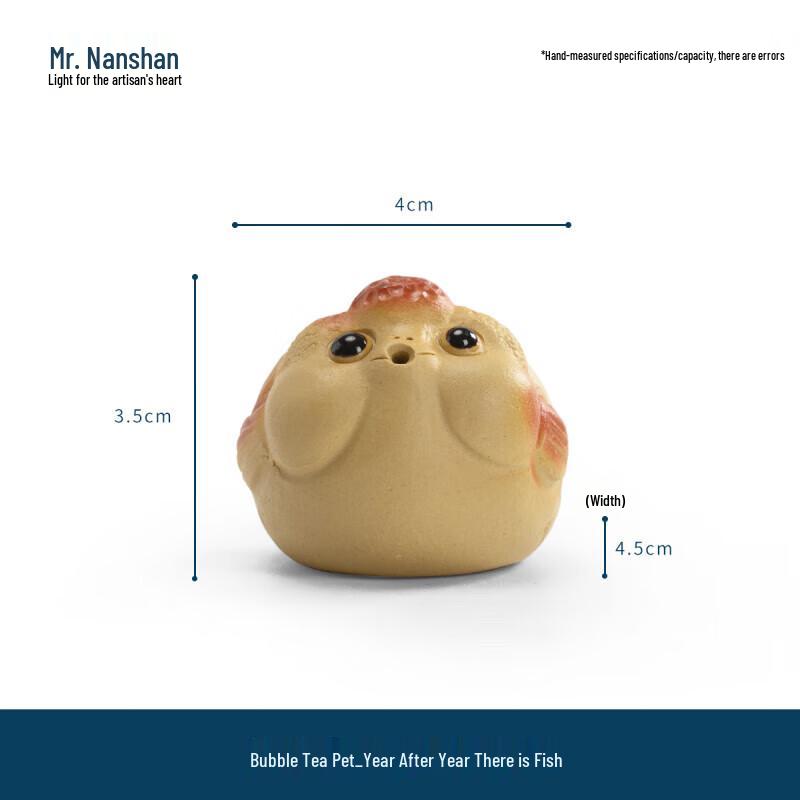 Nanshan Zisha Lucky Fish Tea Pet