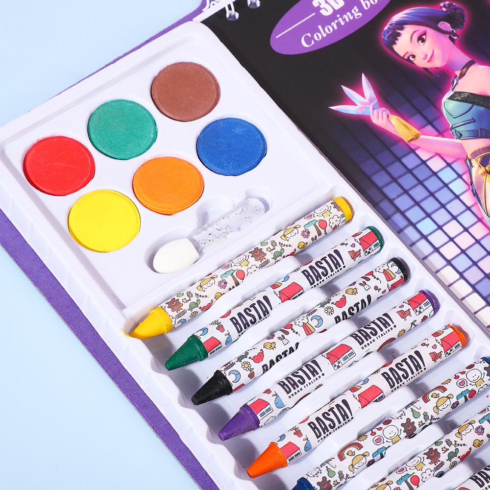 Purple Singing Queen Kids' Coloring & Drawing Book - Safe, Creative Graffiti Art for Children