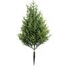 Artificial Cedar Tree Ground Stake Realistic Fake Evergreen Tree Outdoor Indoor Christmas Garden Lifelike Greenery Decoration