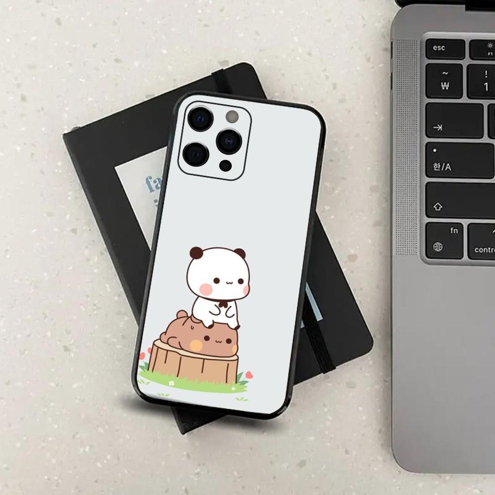 

Мультяшный Милый Чехол BuBu D-DuDu для Apple iPhone 15,14,13,12,11,Pro,X,XS,Max,XR,Plus,Mini Мягкий Черный Чехол iPhone11