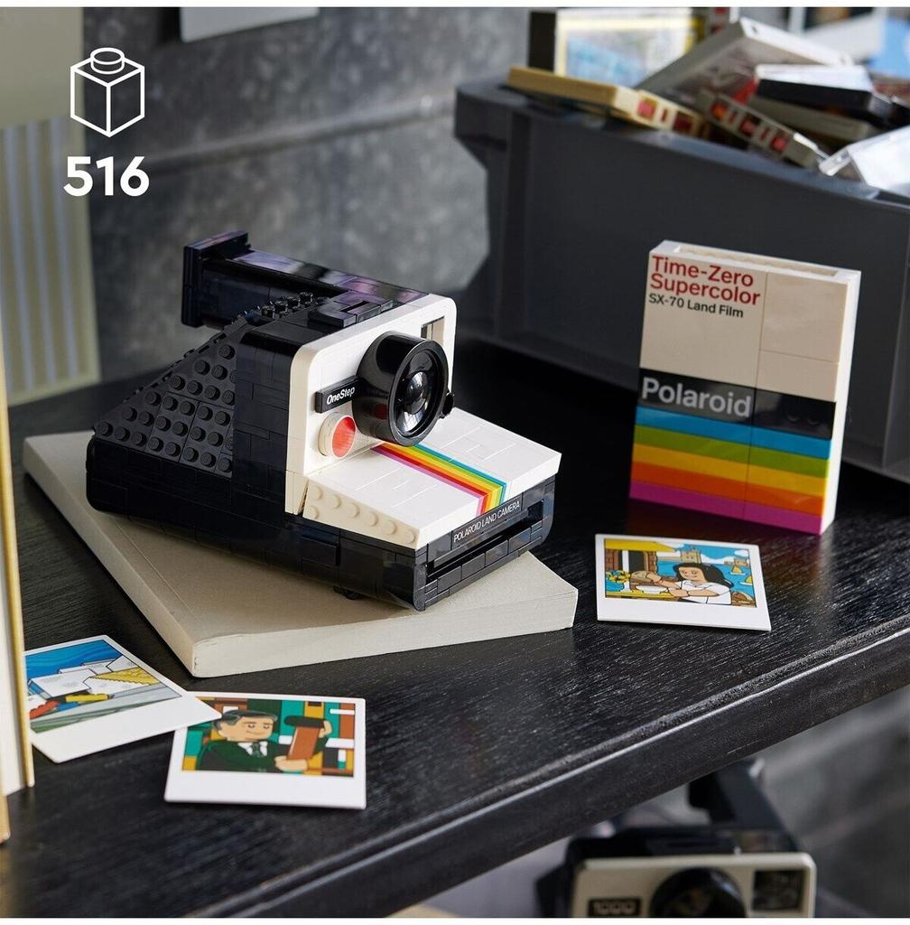 LEGO конструктор Ideas – Polaroid OneStep SX – 70 Instant Camera (21345)