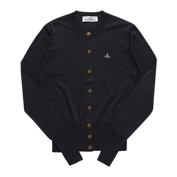 

Vivienne WeStwood Women S Cardigan Orb Logo Wool Silk 1803002p Y001a N402 1803002P Y001A N402 (L)