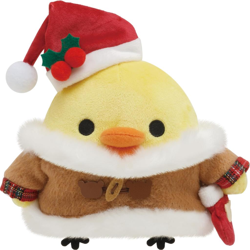 San-X Rilakkuma Weihnachten Plüschtier Kiiroitori MO27801 110×140×95mm