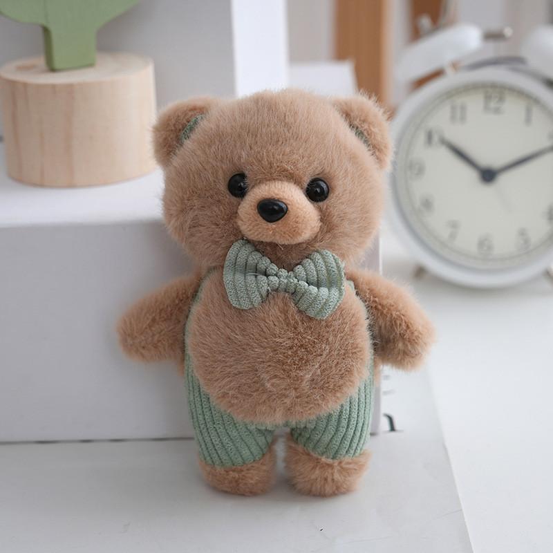 Plush Bear Keychain Plush Toy With Pp Cotton Filling For Girls And Kids