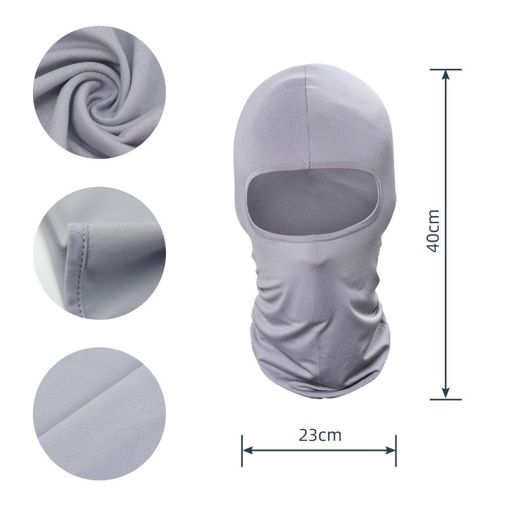 Summer Bicycle Cap for Men Full Face Balaclava Mask Motorcycle Bicycle Helmet Hat Bandana Hood Breathable Face Shield Biker Mask