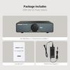 AIYIMA A07 MAX HIFI Power Amplifier, 2-Channel Home Audio, TPA3255 Class D 300W X2 Bridged Mono Amplifier, 600W, 3.5mm Line Output, Integrated Desktop