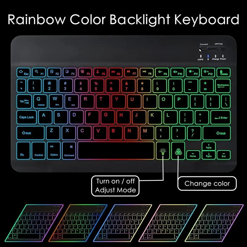 Backlight Keyboard Case For Xiaoxin Pad 11 11 Inch Tablet Cover For Xiaoxin Pad 11 TB335FC Teclado Funda
