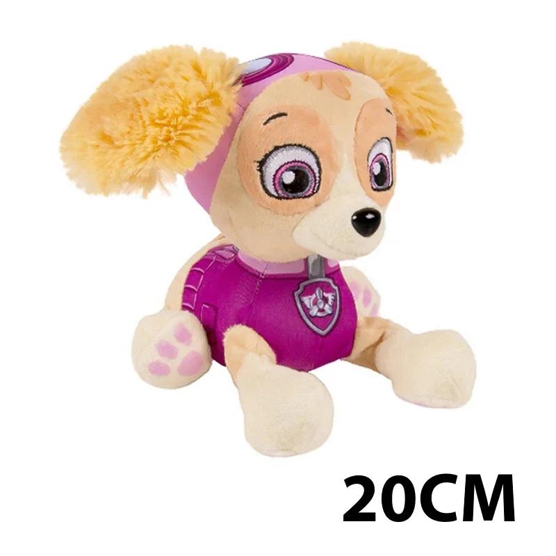 27cm Paw Plush Dog Everest Tracker Chase Skye Plush Doll Anime Plush Kids Toys Room Decorations Children Gifts