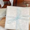 10 Sheets 50x35cm Bowknot Tissue Paper Gift Wrapping Paper Silver Snowflake Strawberry Flower Bouquet Packaging Decoration Paper