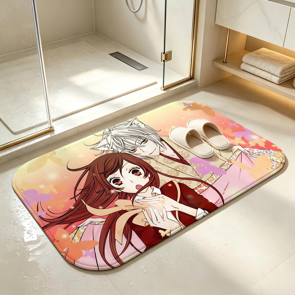 Anime-Kamisama KissS Floor Mat Bedroom Carpet, Bathroom Foot Mat, Doormat, Non-Slip Absorbent Multi-Use