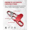 Oil Pump Alignment Tool Kit, Billet Aluminum Cam Swap Guiding Tool for Gen V LT1 LT4 LT5 L83 L86 L87 Engines (Red)