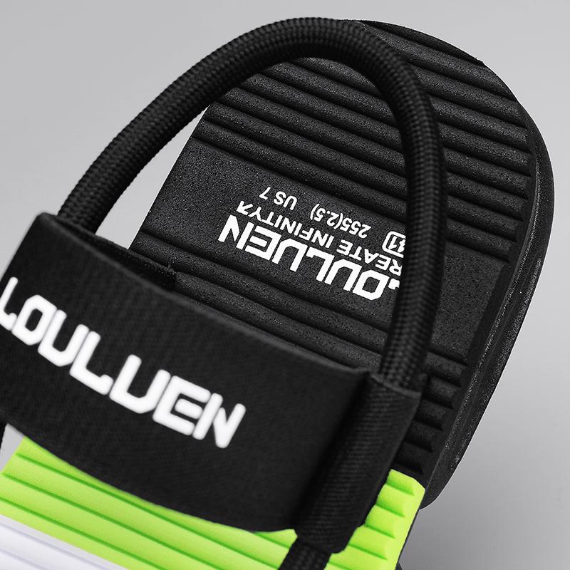 Fashion Summer New Slippers Men Flip Flops Beach Sandals Non-slip Casual Flat Shoes Slippers Indoor House Shoes for Men Outdoor Slides