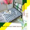 Foldable 90x190 Single Bunk Bed Tatami Mattress for Dormitory or Kindergarten.