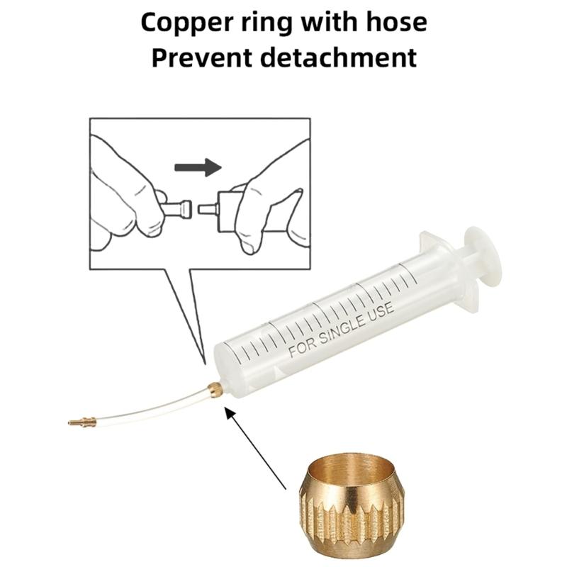 Bicycles Hydraulic Disc Brake Mineral Oil Bleeds Set Bleeder Hydraulic Disc Brake Bleeds Set Bikes Brake Repair Tool