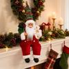 Window Display Decor Christmas Santa Doll 40cm Christmas Figurine  Christmas Home Decor