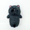 Naitou Design Sticky Stick Cat Black Stick Plush Magnet, 12.5cm In Length, for Ages 6 and Up.