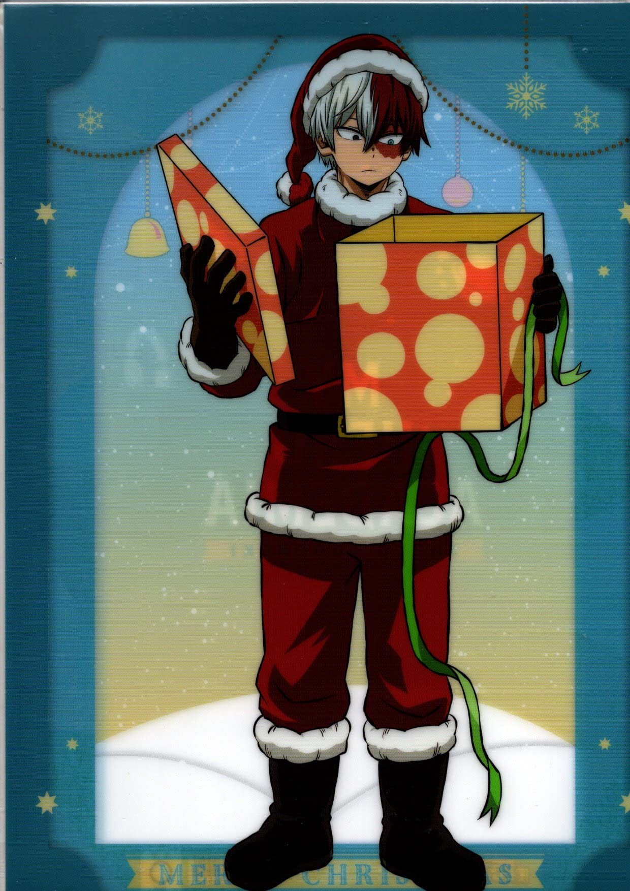 

My Hero Academia Christmas Clear File Shoto Todoroki
