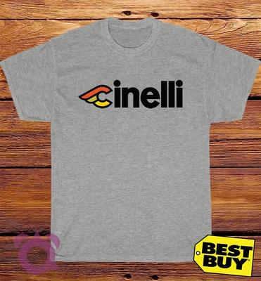 Nueva Camiseta Divertida para Hombre con Logo de Bicicletas Cinelli Tallas S a 5XL