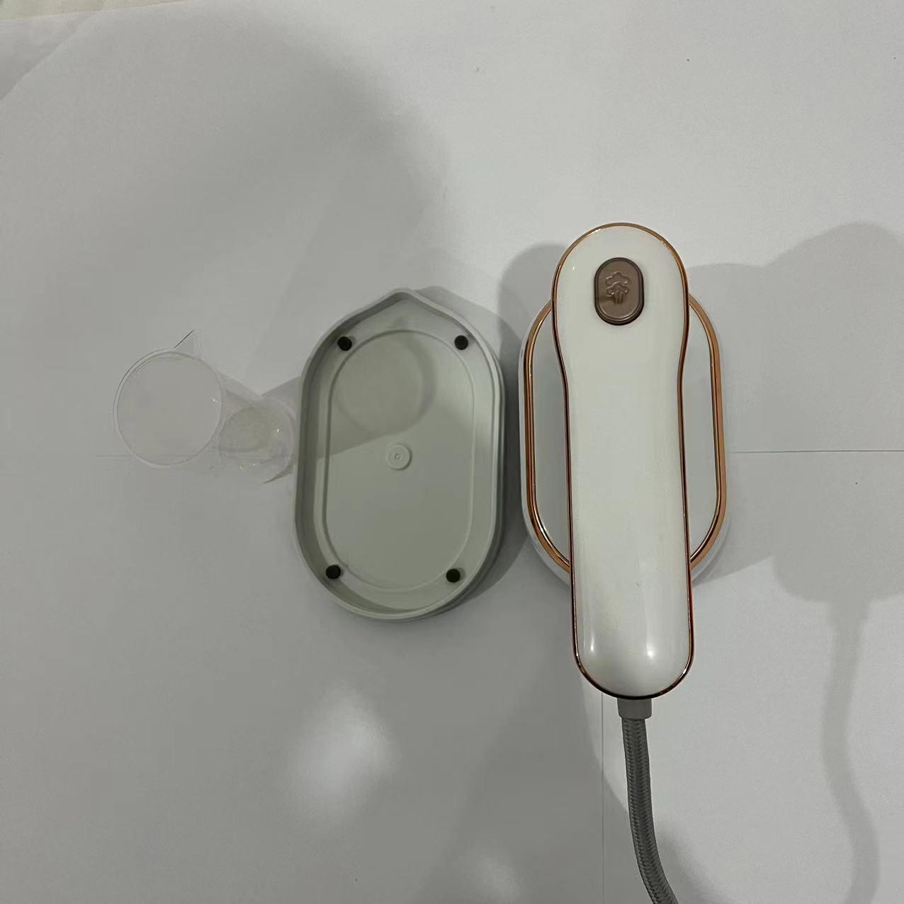 

High-Power Rotating Steam Iron - Portable Handheld Ironing Machine for Home & Commercial Use. US Plug білий