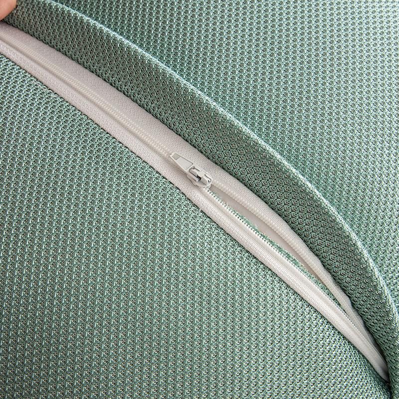 Husă de Sofa Vară Mătase de Gheață Cusături Margine Lată Culoare Solidă Pernă de Sofa pentru Living Modern Minimalist Anti-Alunecare Pernă de Sofa