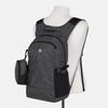 Descente Lightweight Rip Backpack (19L With Pouch) Black Type B Sr323Ubp71