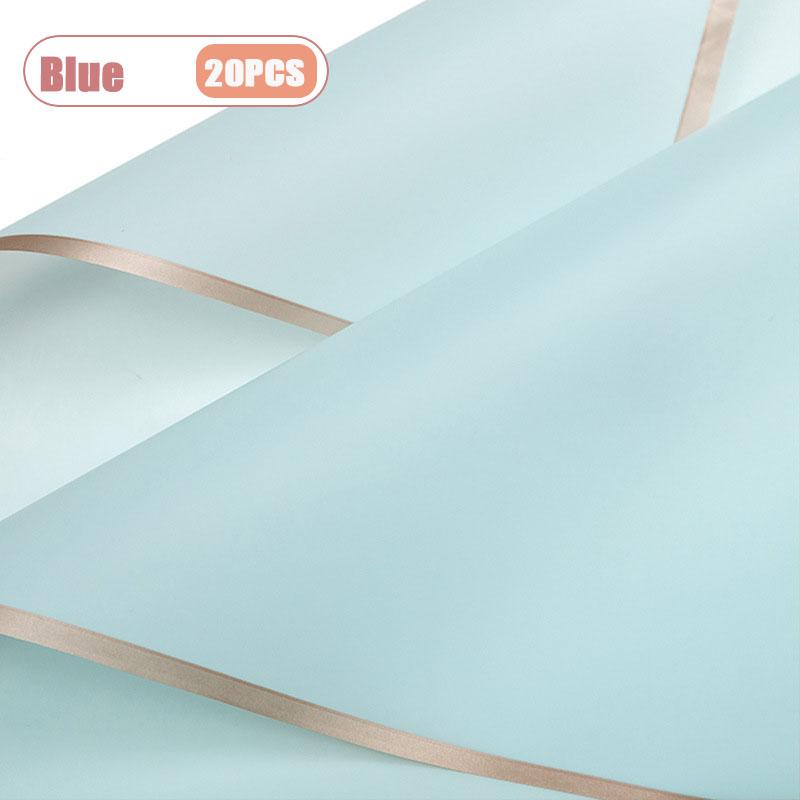 Waterproof Floral Wrapping Paper Double Sided Flower Bouquet Wrap for Wedding Birthday Party Decoration Floral Supplies