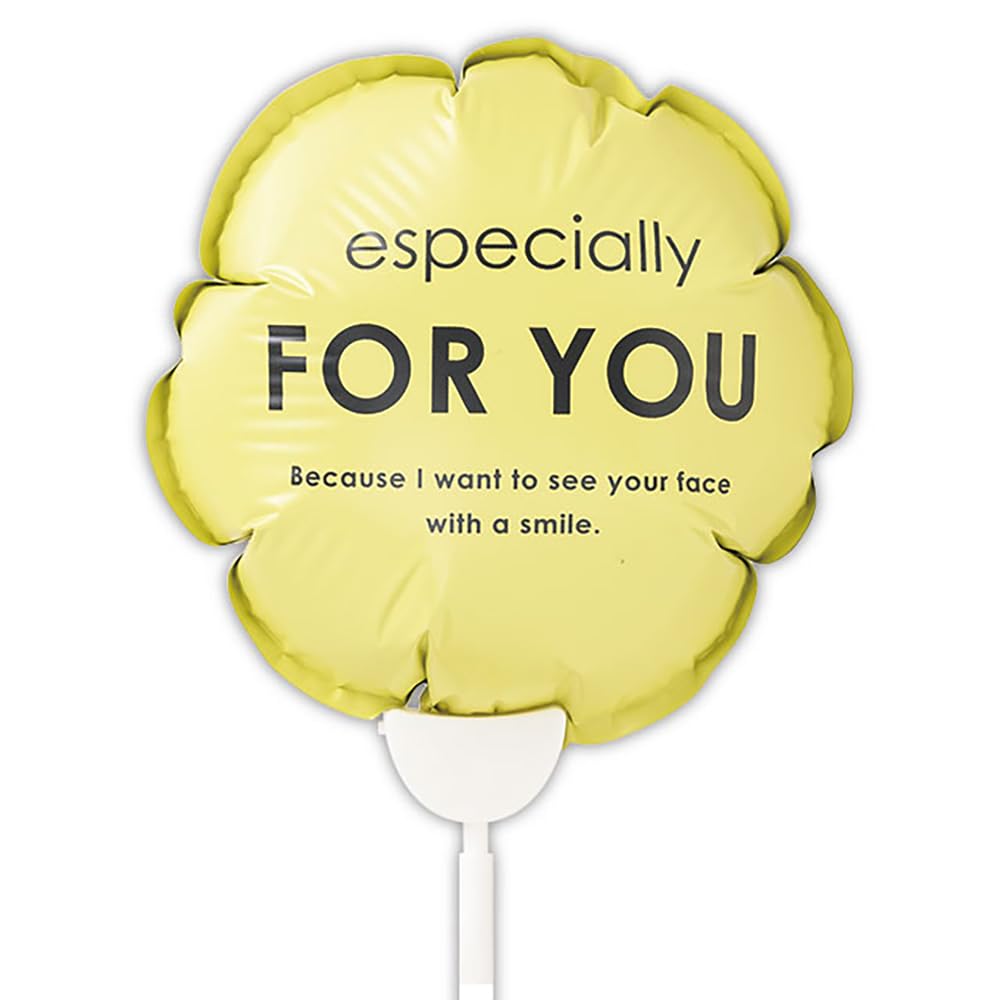 

Heads Balloon W110 x D60 x H110 Length 10 Yellow Round FOR YOU HEADS Picks, (Total 630)mm, Medium, Picks, BLN-FPM4