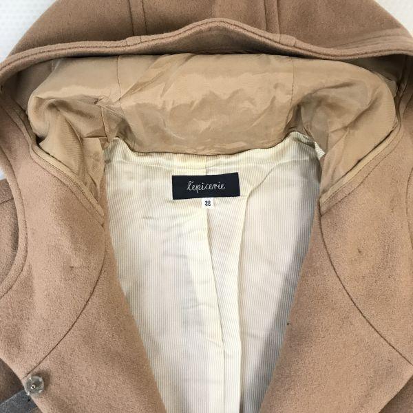 Made in Japan WORLD l’epicerie Short Duffle Coat Women’s M Beige(USED)