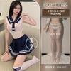 School girl one-piece two-piece uniform seduction passion sexy sailor suit college style JK skirt
