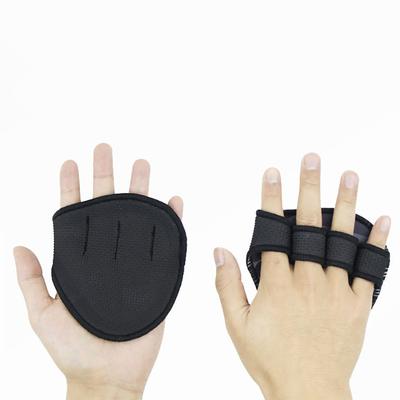 1 Pair Grip Pads Palm Grip Non-Slip Handle Aid Train Aid Fitness Bodybuilding Pad