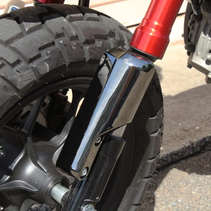 Honda Monkey 125 Front Fork Guard Left and Right Set Exterior Chrome Plated Monkey
