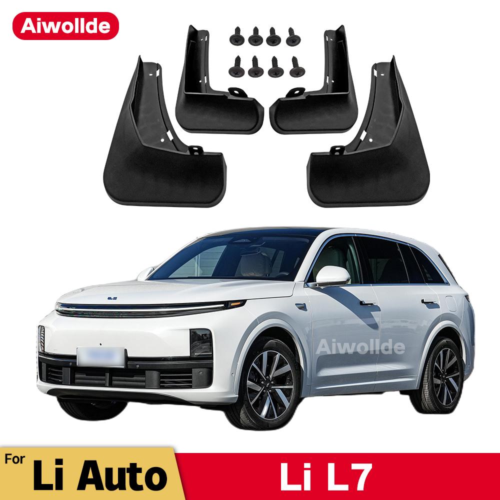 

Брызговики для Li Auto L7 Leading Ideal 2023, брызговики, брызговики, передние и задние колеса, крыло, автомобильные аксессуары