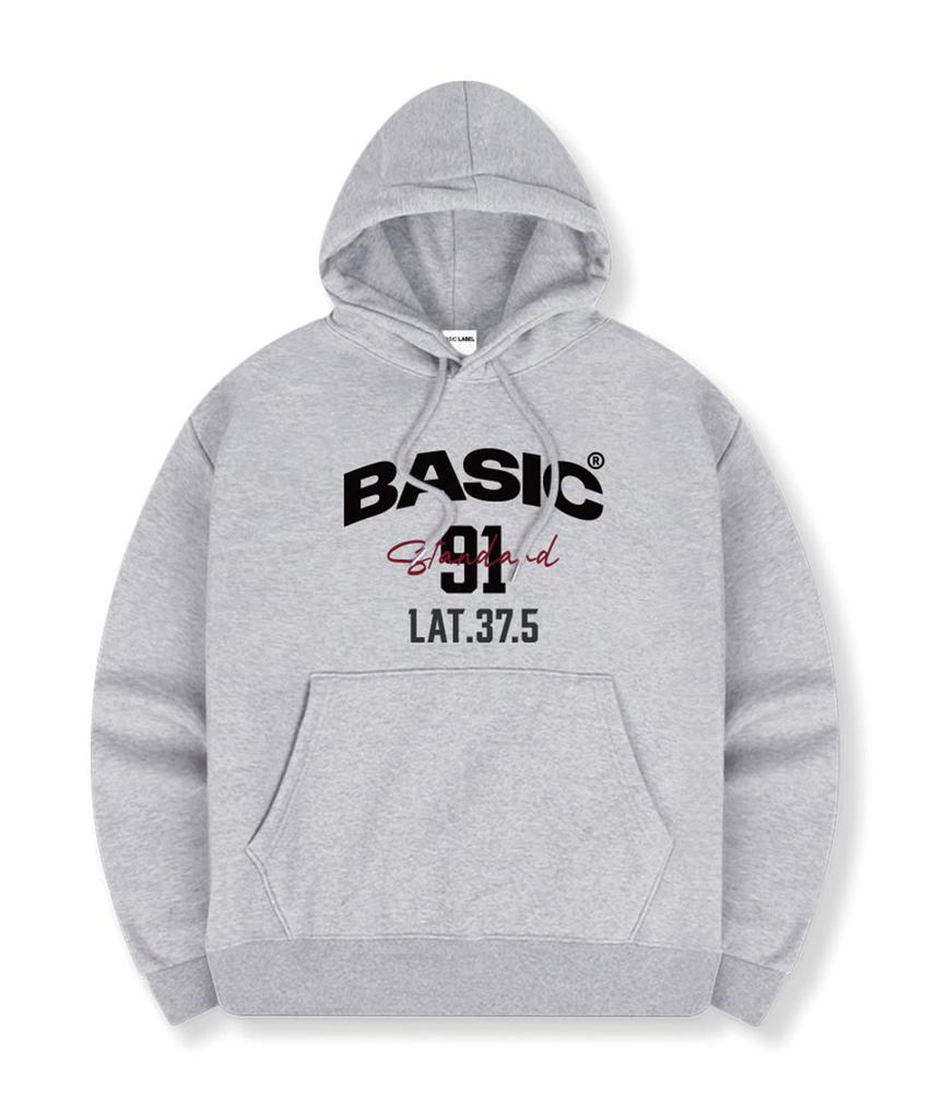 BASIC LABEL 91 Basic Oversized Hoodie 5 Farben [Blbi_1004]